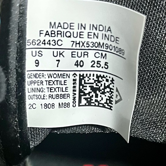 Converse All Star Chuck Taylor sequins high top sneakers - Picture 11 of 16